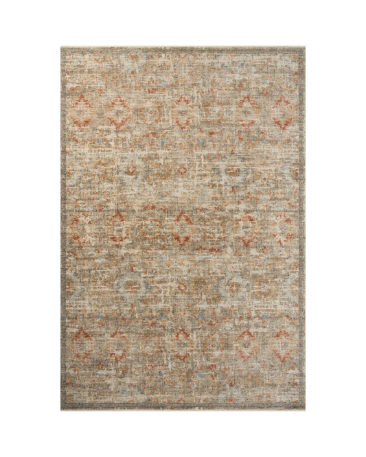 Heritage Grey/Sunset Rug