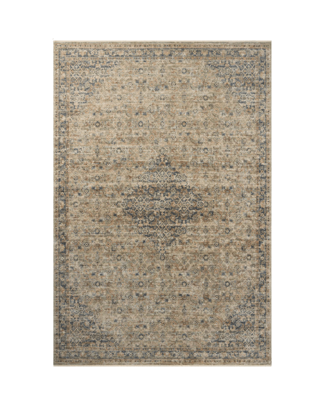 Heritage Sage/Navy Rug - LC Design Co. Shoppe