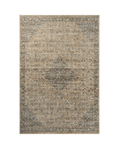 Heritage Sage/Navy Rug - LC Design Co. Shoppe