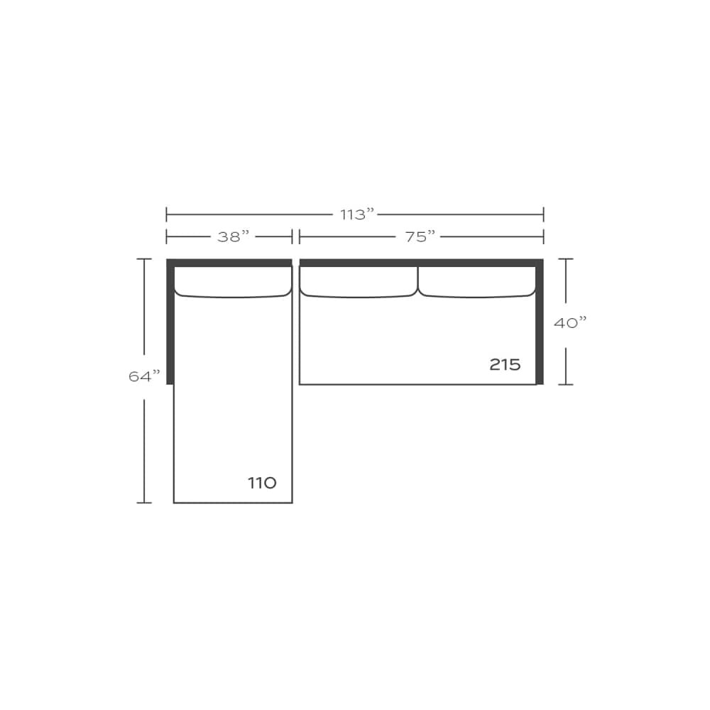 Madeline Sectional - LC Design Co. Shoppe