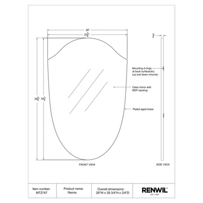Reims Mirror - LC Design Co. Shoppe