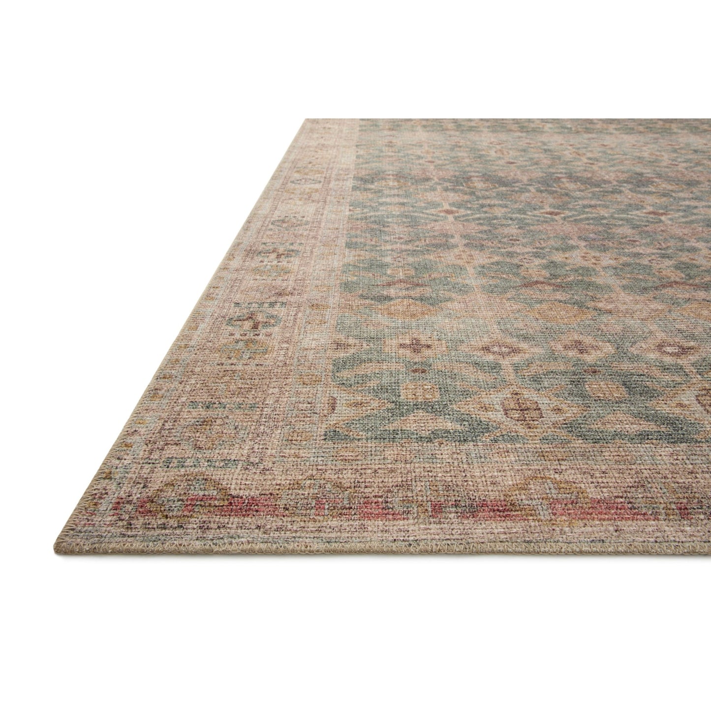 Aubrey Aqua/Sand Rug - LC Design Co. Shoppe