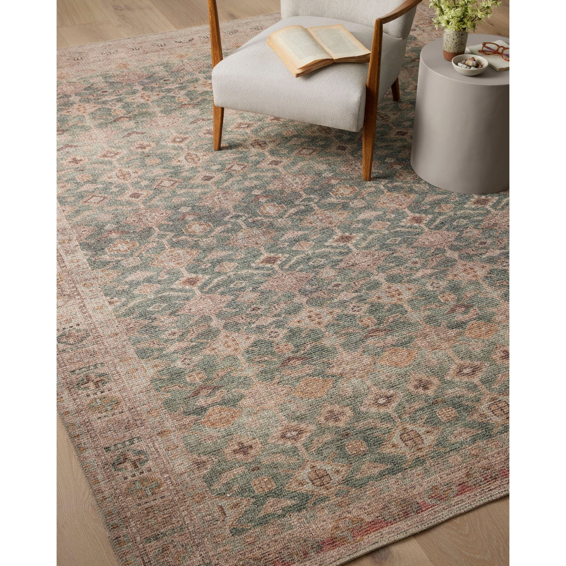 Aubrey Aqua/Sand Rug - LC Design Co. Shoppe