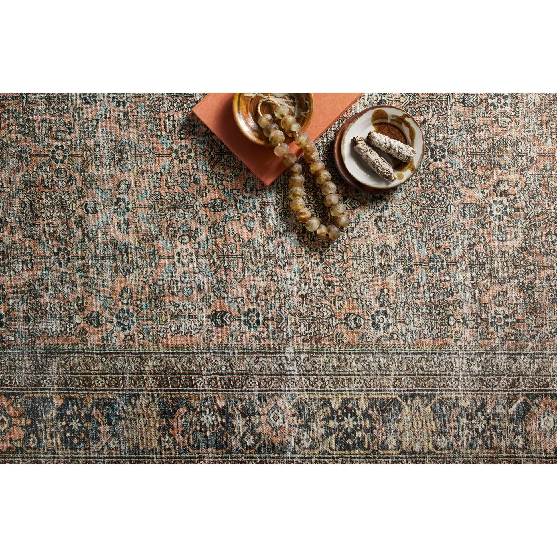 Adrian Terracotta/Multi Rug - LC Design Co. Shoppe
