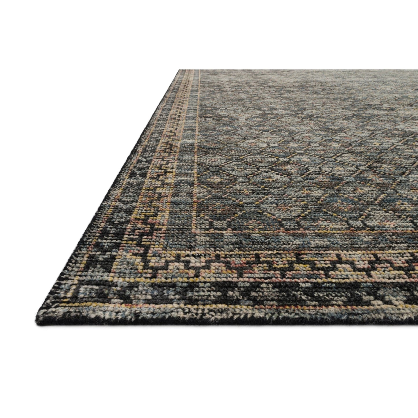 Amara Ink/Turquoise Rug - LC Design Co. Shoppe