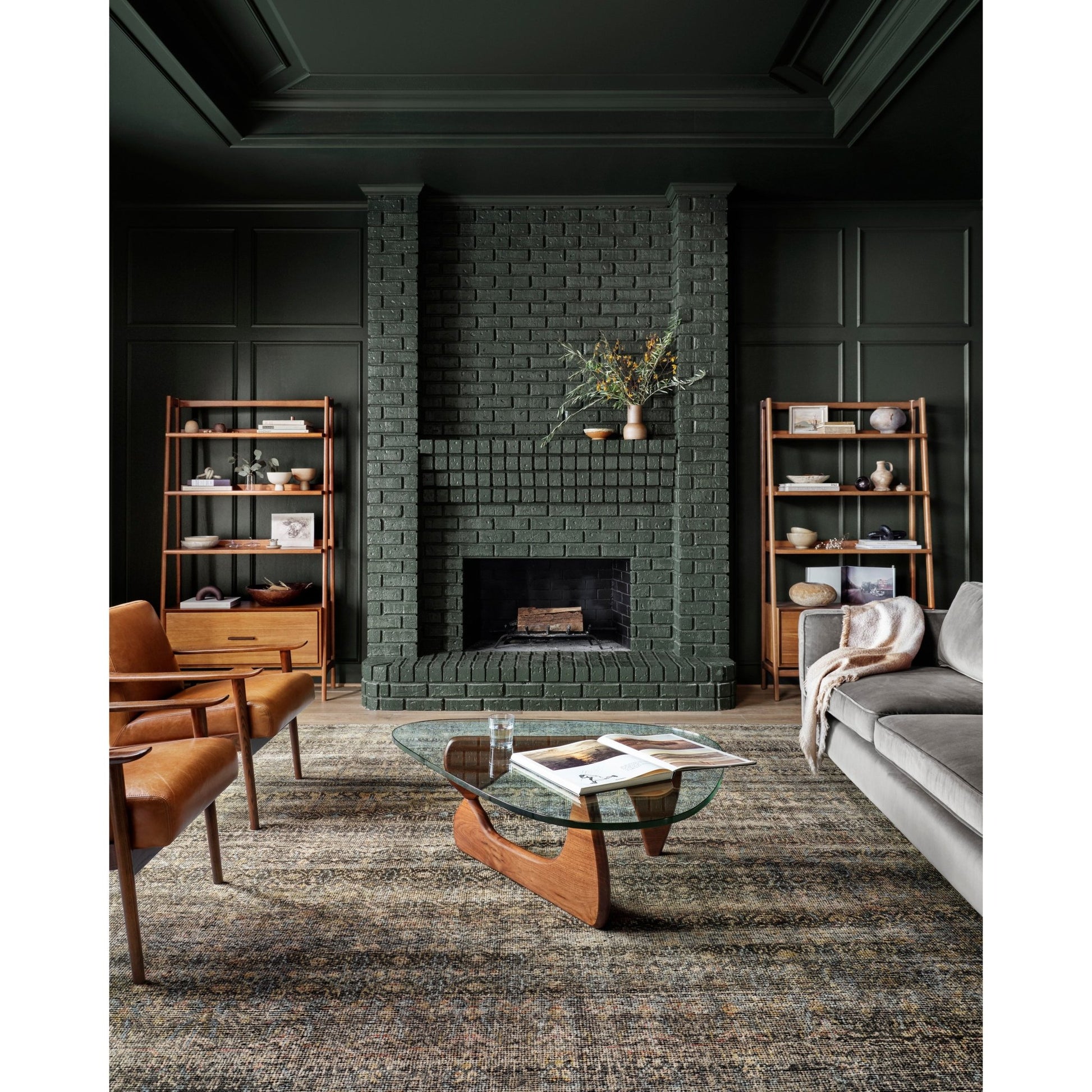 Amara Charcoal/Lagoon Rug - LC Design Co. Shoppe