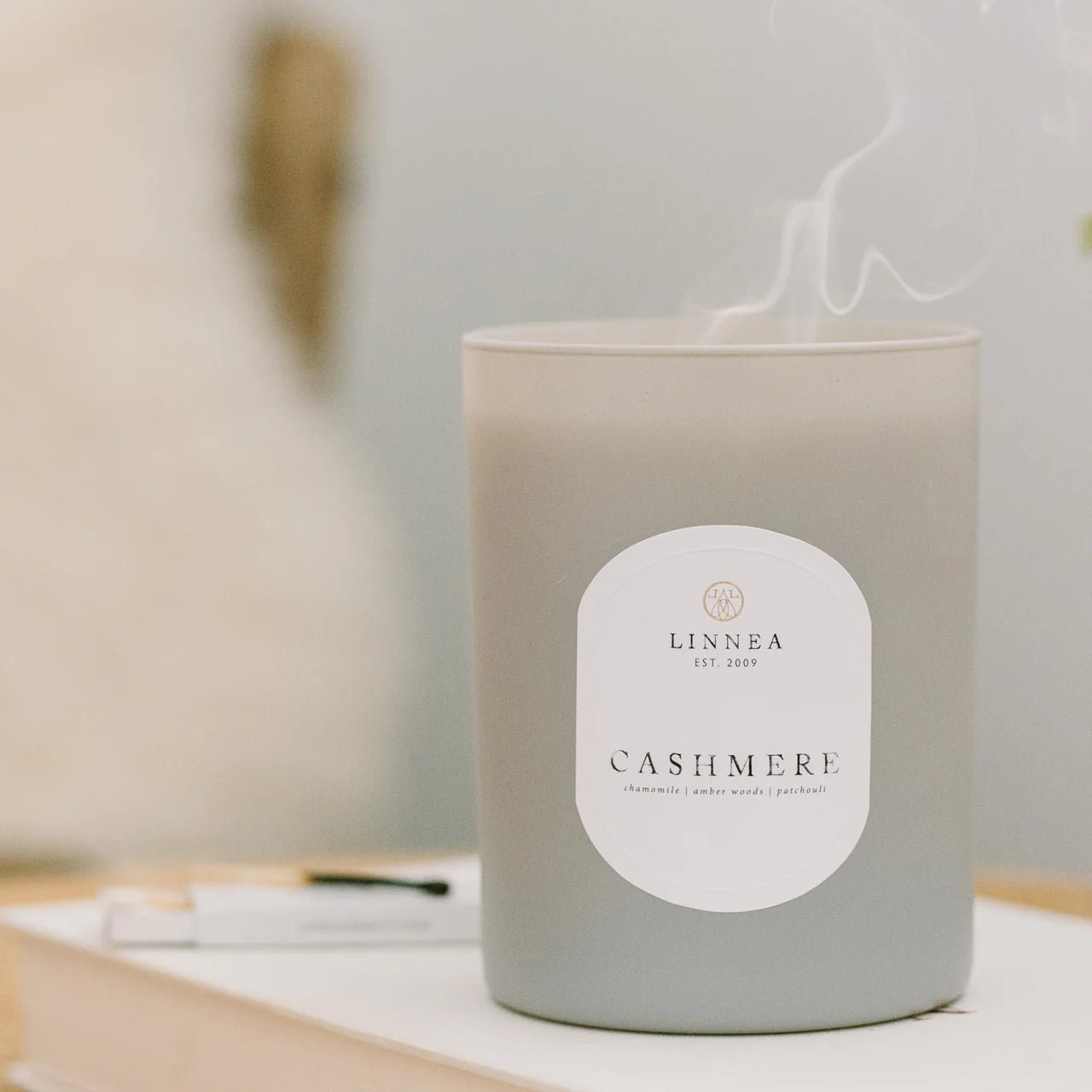 Linnea Candle - Cashmere - LC Design Co. Shoppe