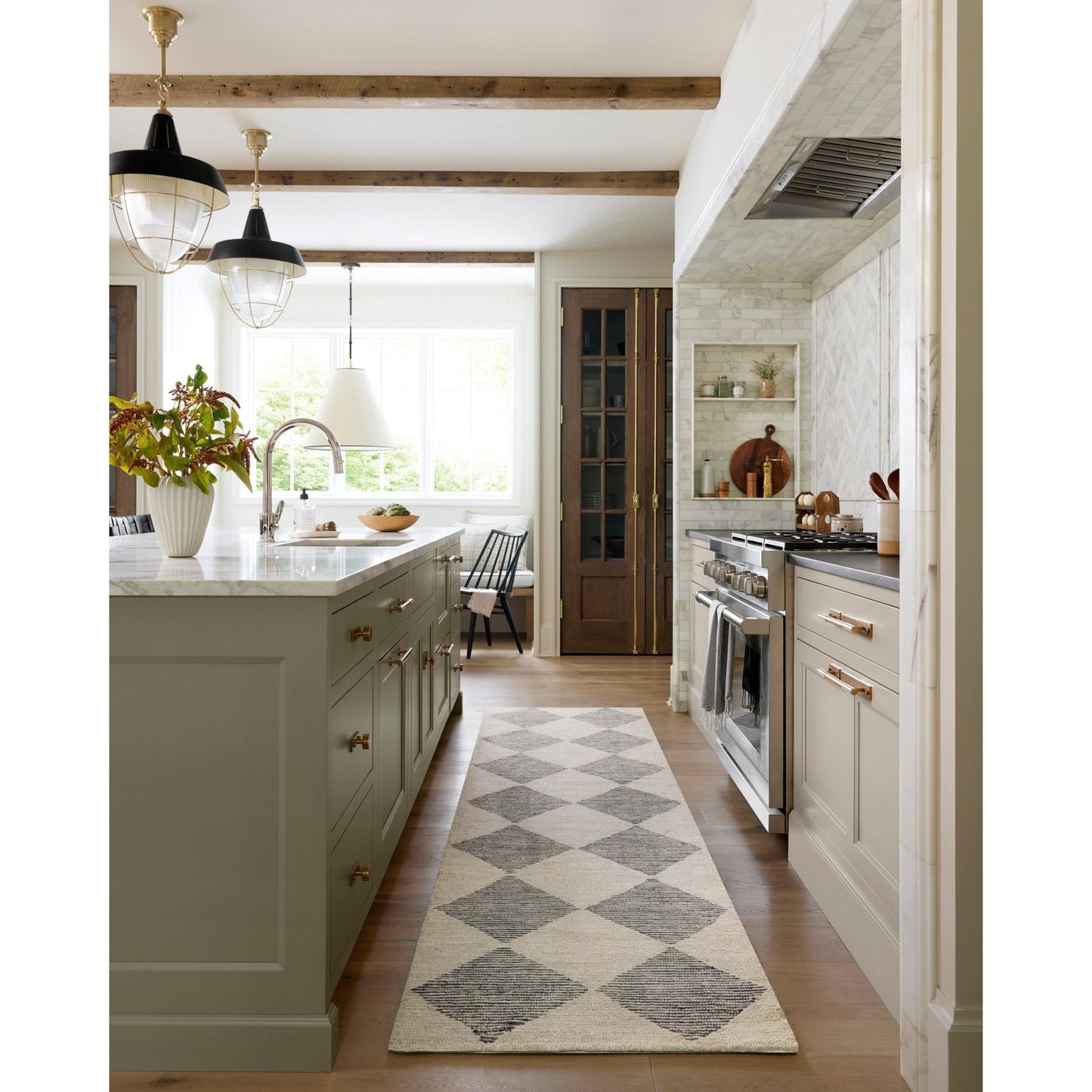 Francis Beige/Charcoal Rug - LC Design Co. Shoppe