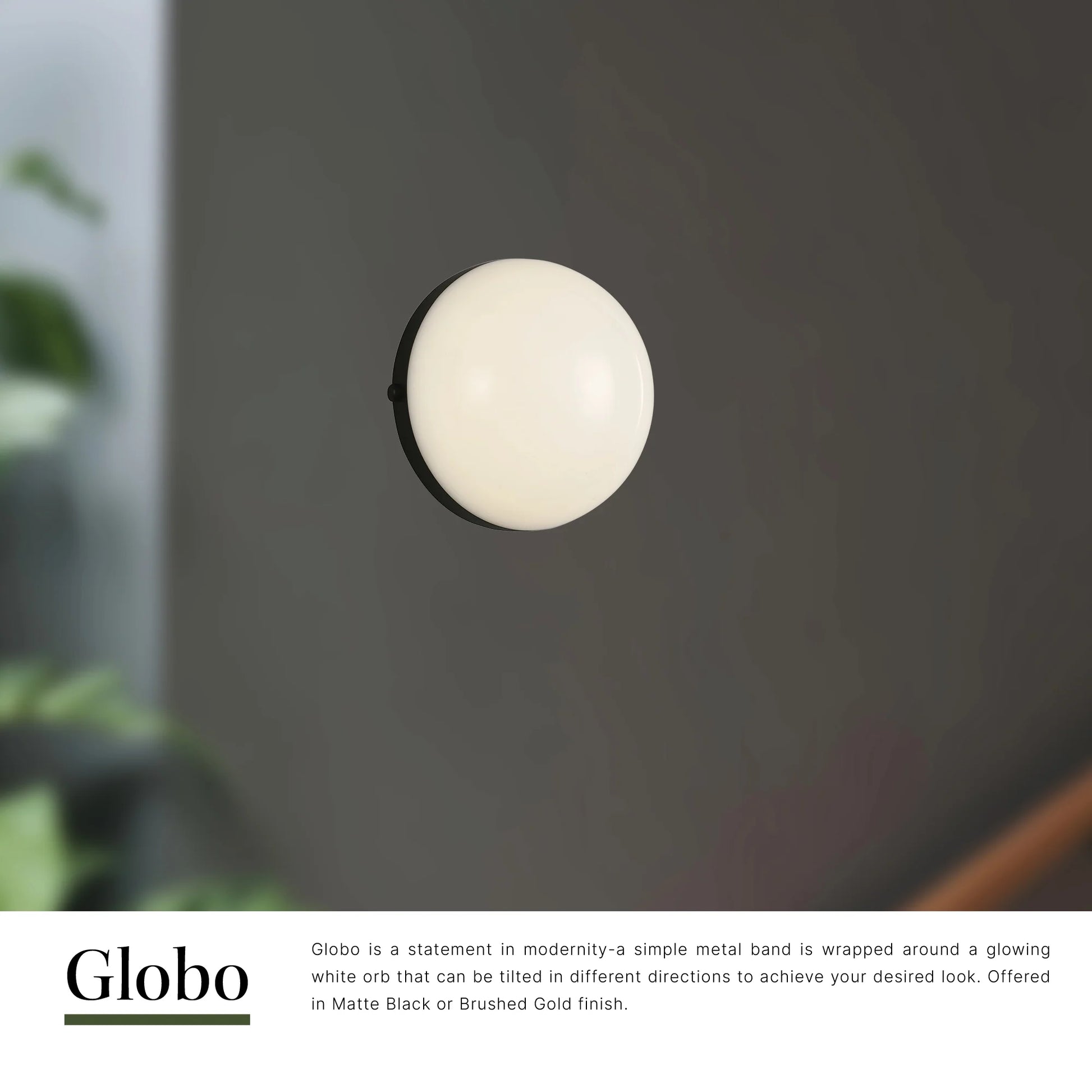 Globo 7-in Wall/Vanity Light - LC Design Co. Shoppe