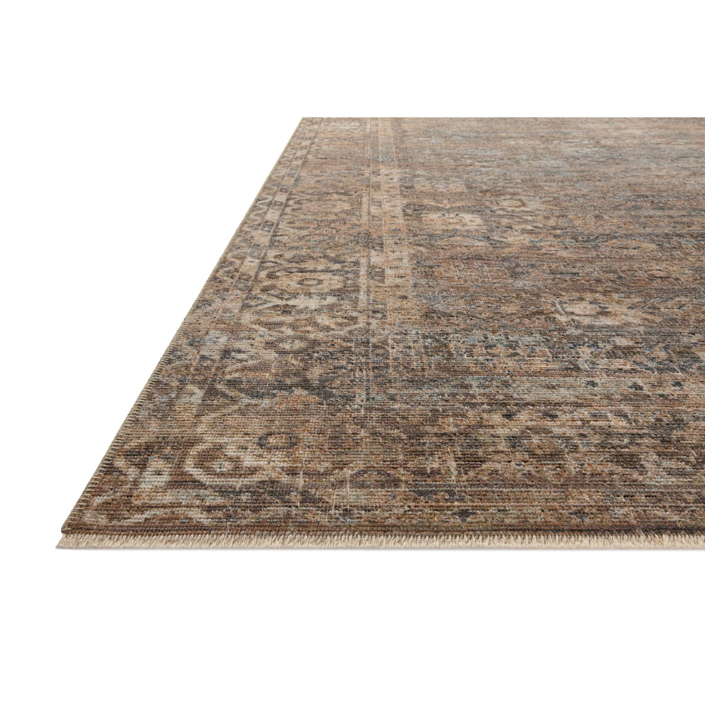 Heritage Mocha/Denim Rug - LC Design Co. Shoppe