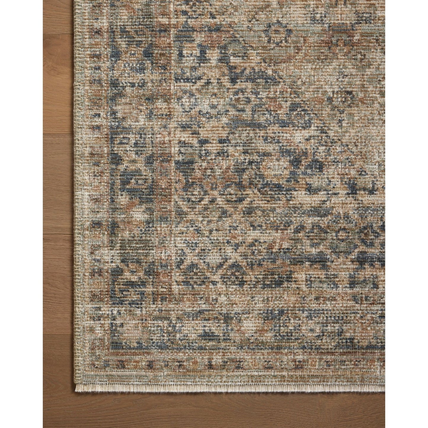 Heritage Sage/Navy Rug - LC Design Co. Shoppe