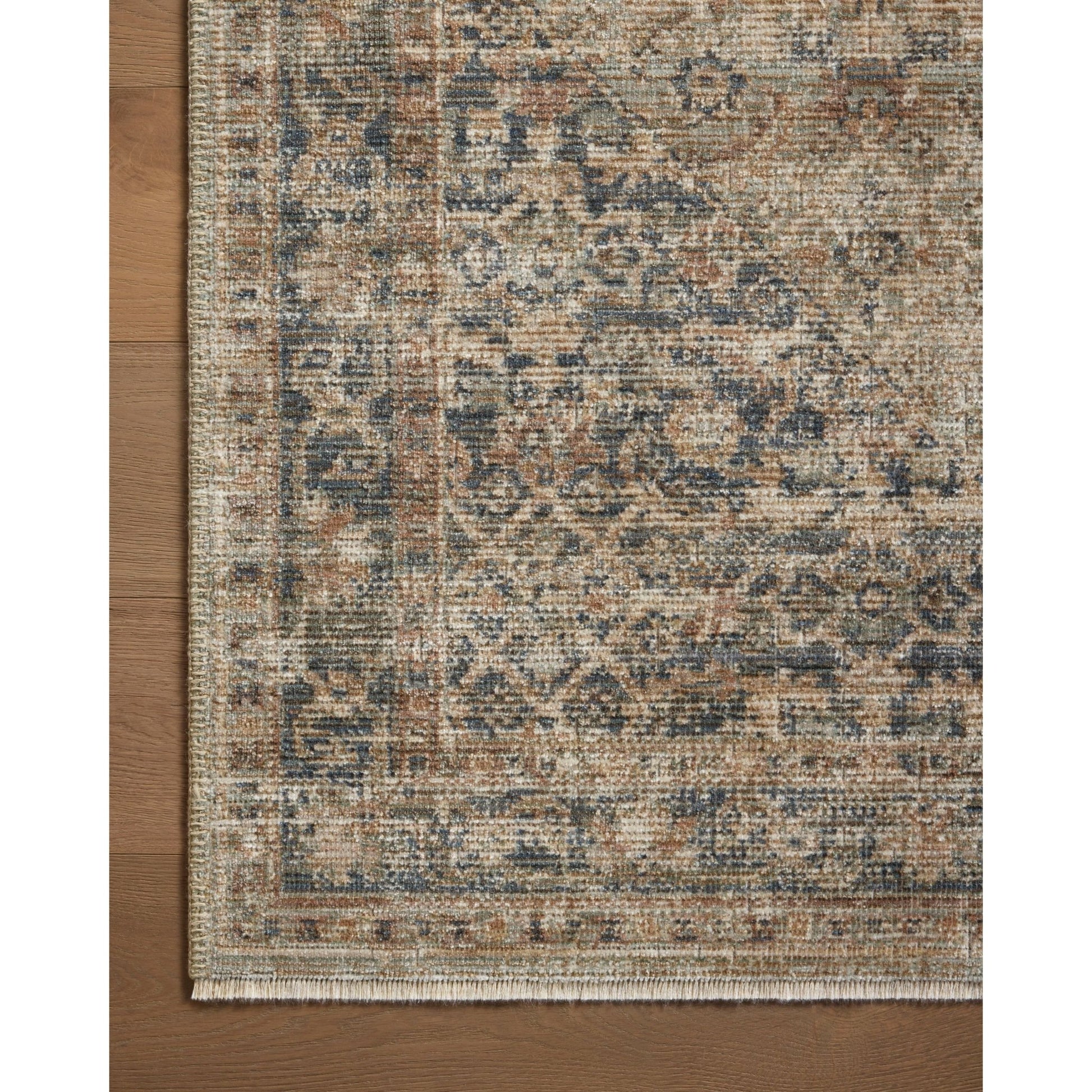Heritage Sage/Navy Rug - LC Design Co. Shoppe