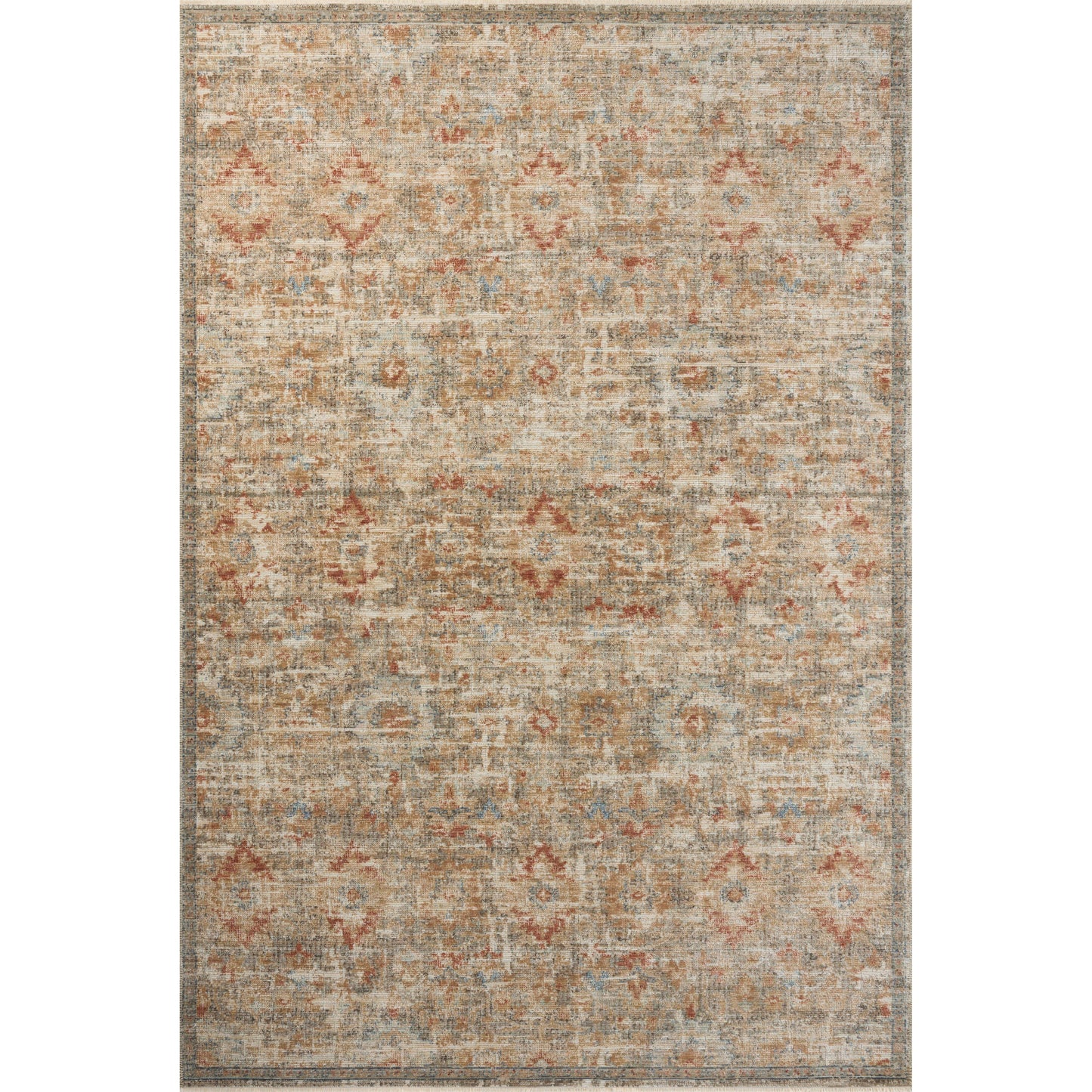 Heritage Grey/Sunset Rug