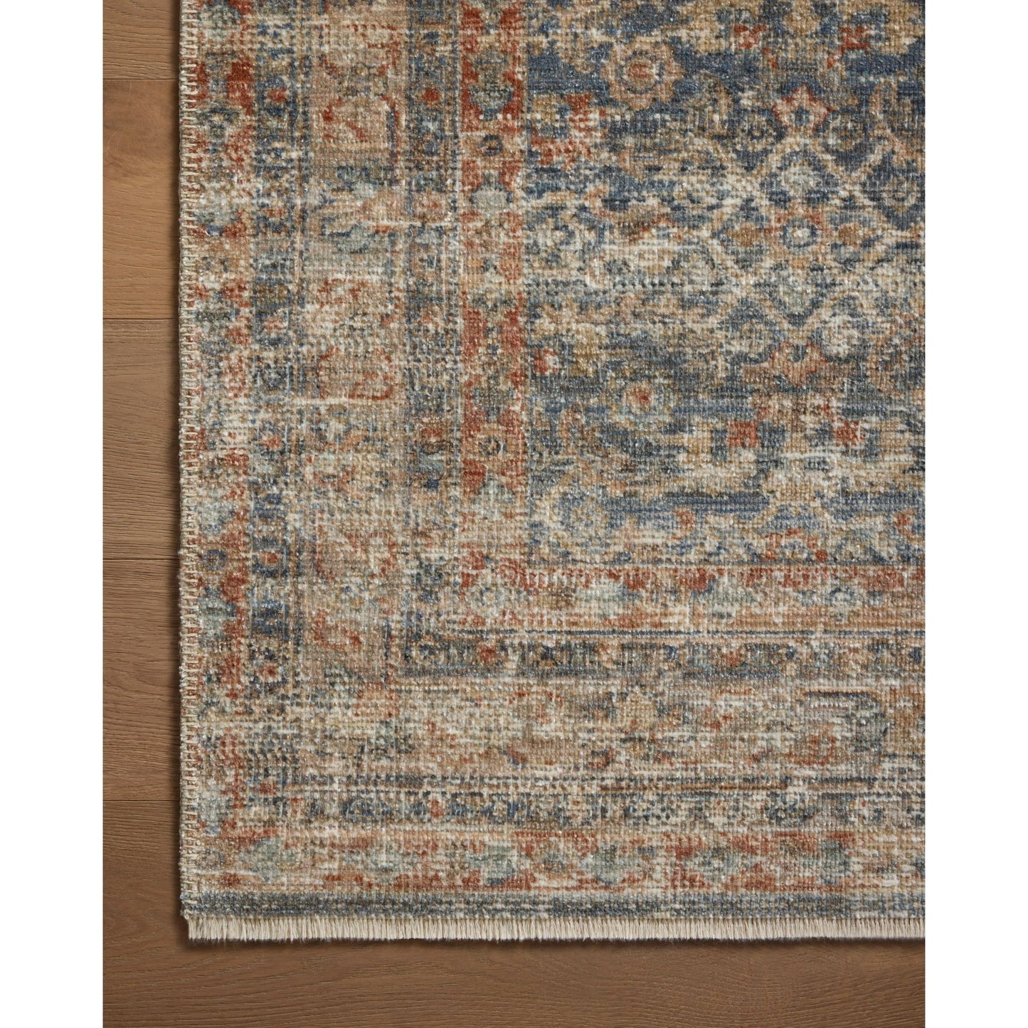 Heritage Blue/Rust Rug - LC Design Co. Shoppe