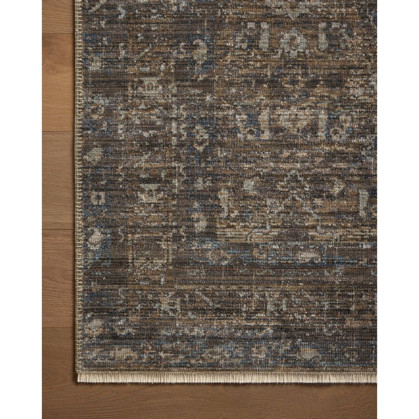 Heritage Lagoon/Tobacco Rug - LC Design Co. Shoppe