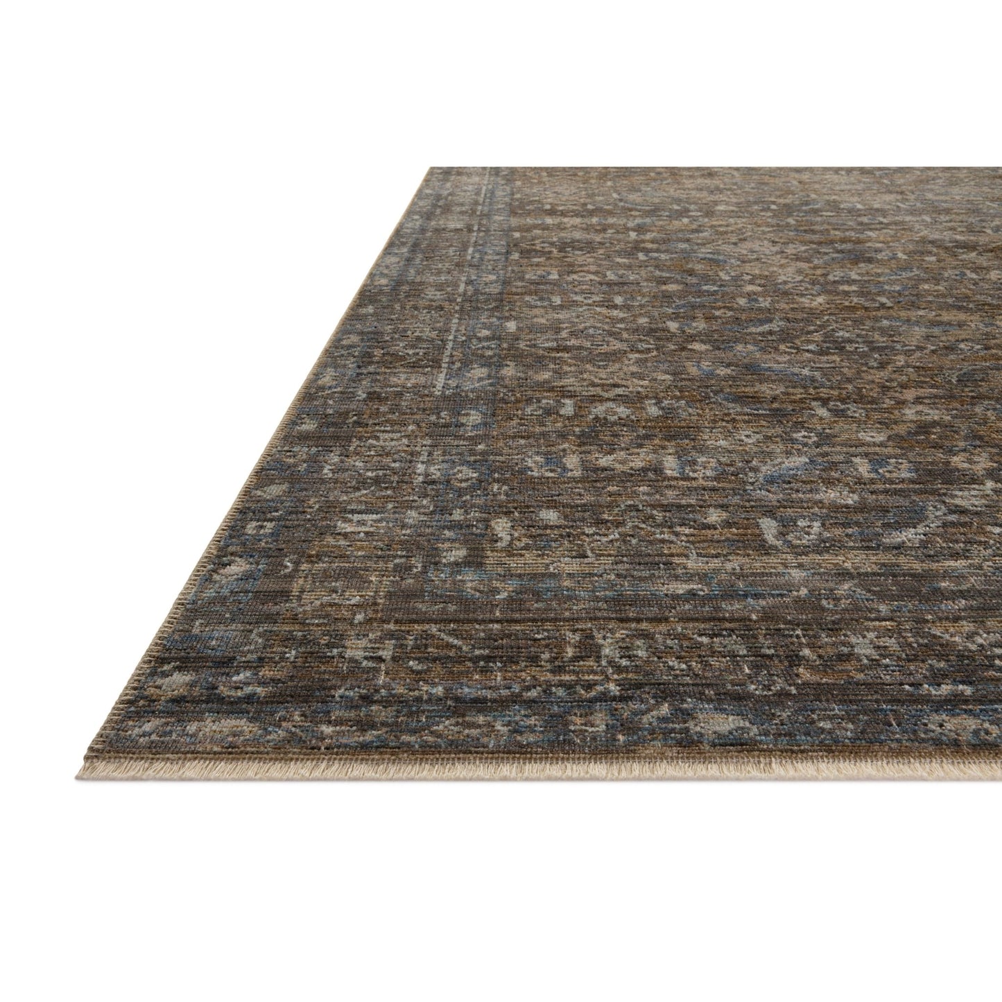 Heritage Lagoon/Tobacco Rug - LC Design Co. Shoppe