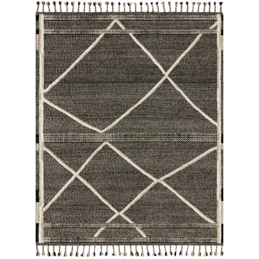 Edwards- Iman Beige/ Charcoal Rug - LC Design Co. Shoppe