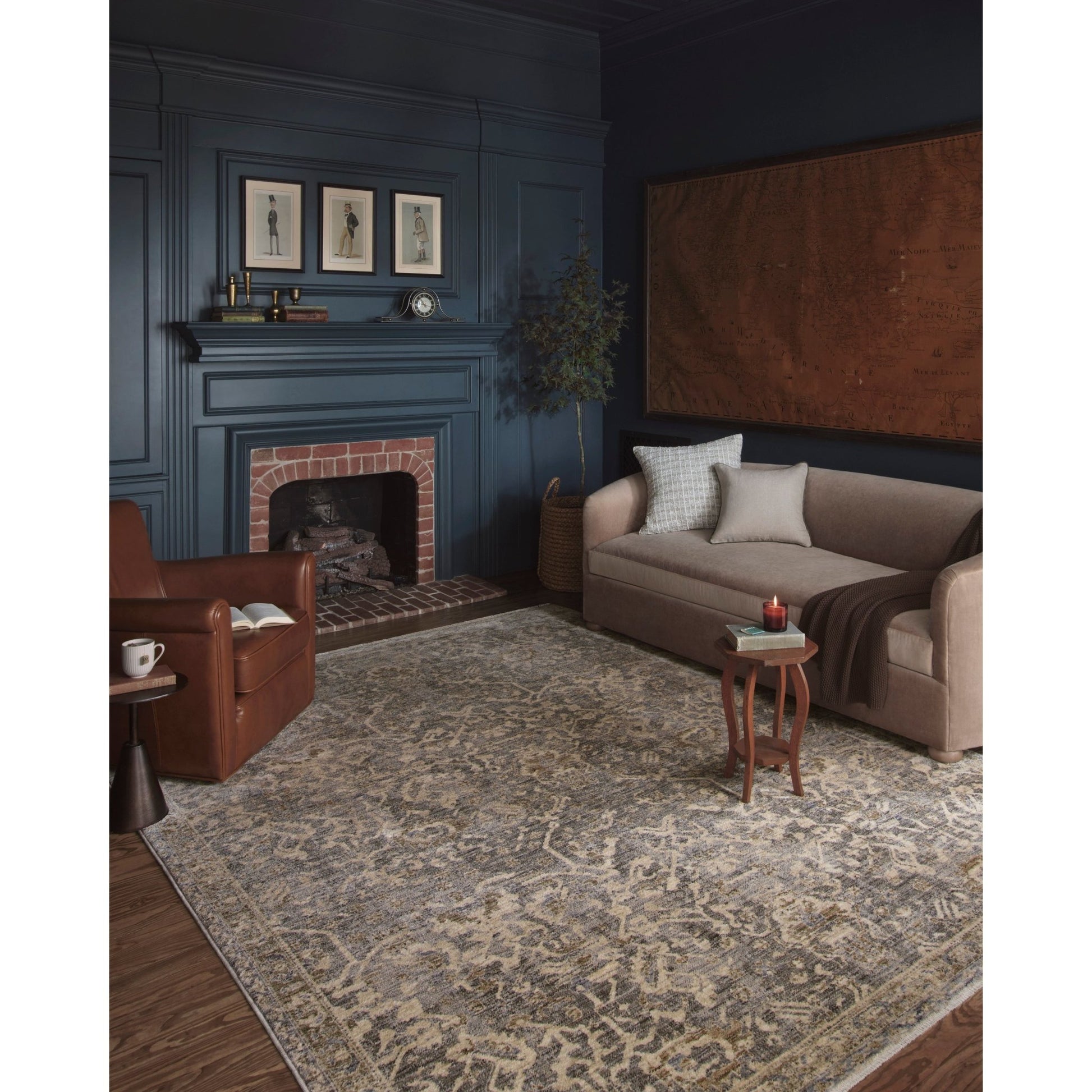 Junie Blue/Natural Rug - LC Design Co. Shoppe