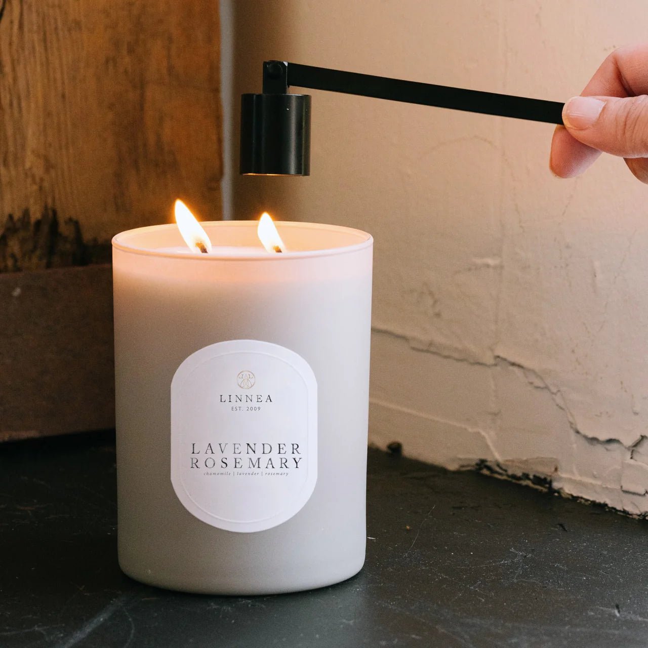 Linnea Candle - Lavender Rosemary - LC Design Co. Shoppe