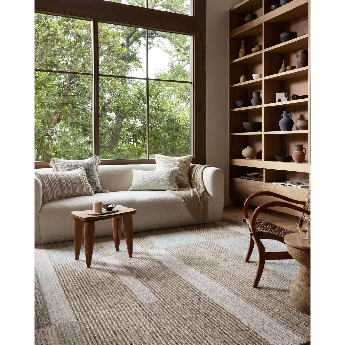Stiles Tobacco/Lagoon Rug - LC Design Co. Shoppe