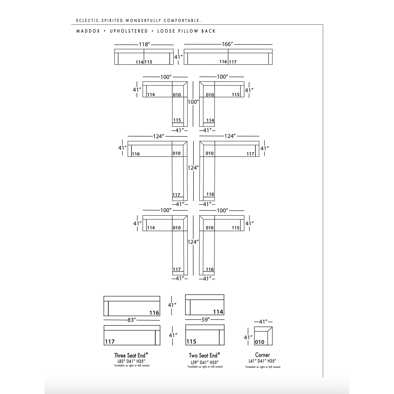 Maddox Sectional - LC Design Co. Shoppe