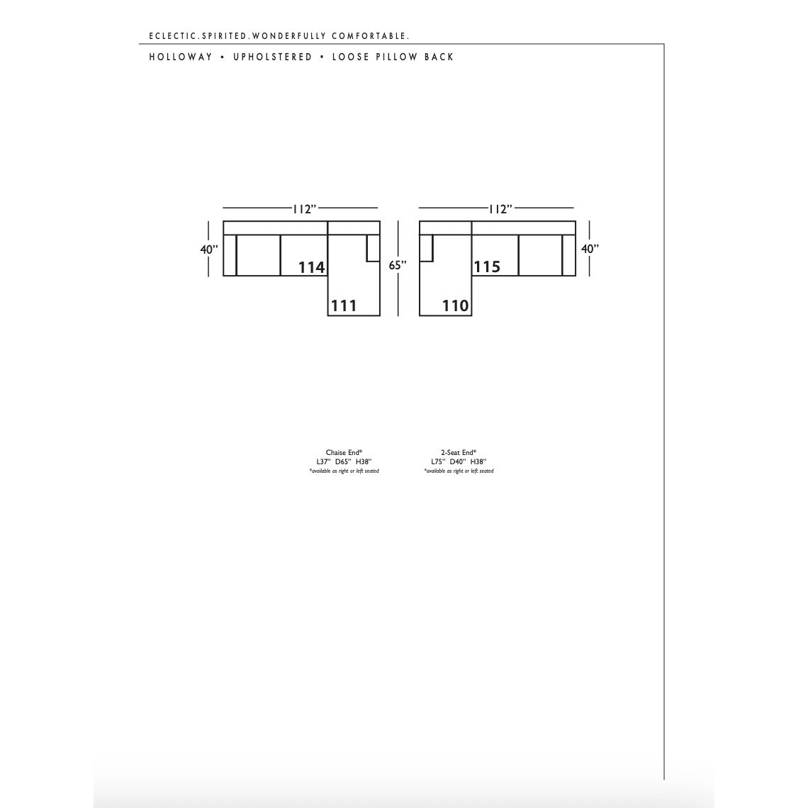 Holloway Sectional - LC Design Co. Shoppe