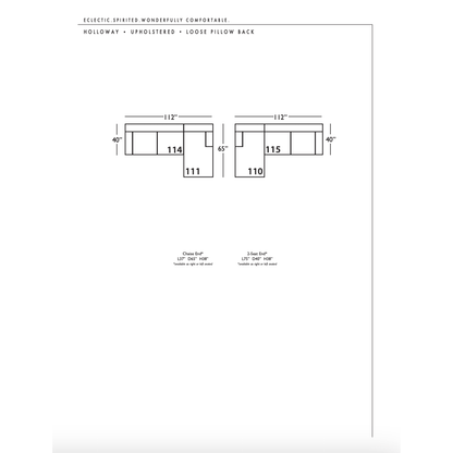 Holloway Sectional - LC Design Co. Shoppe