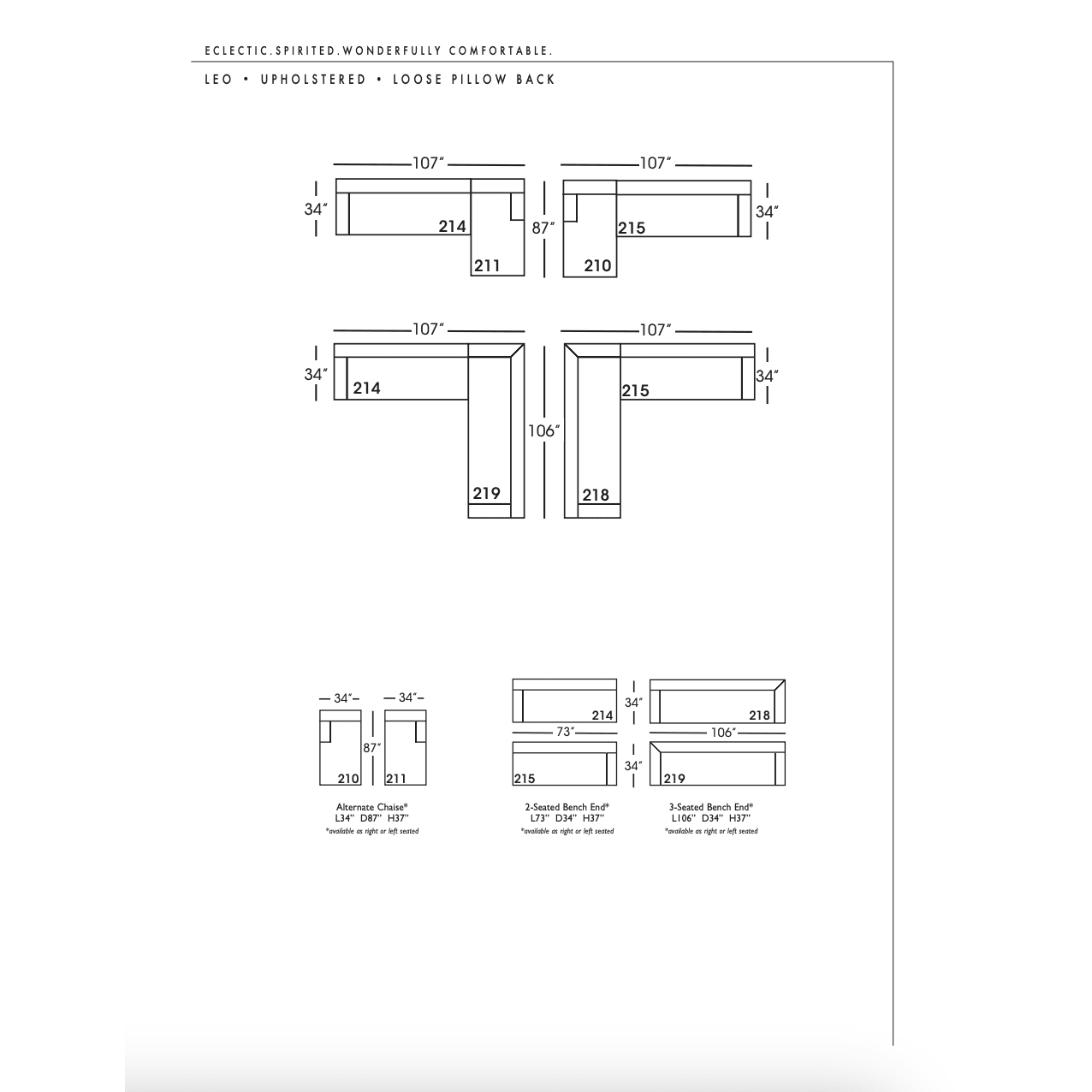 Leo Sectional - LC Design Co. Shoppe