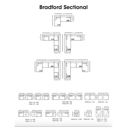 Bradford Sectional - LC Design Co. Shoppe