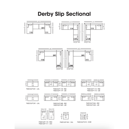 Derby Slipcovered Sectional - LC Design Co. Shoppe