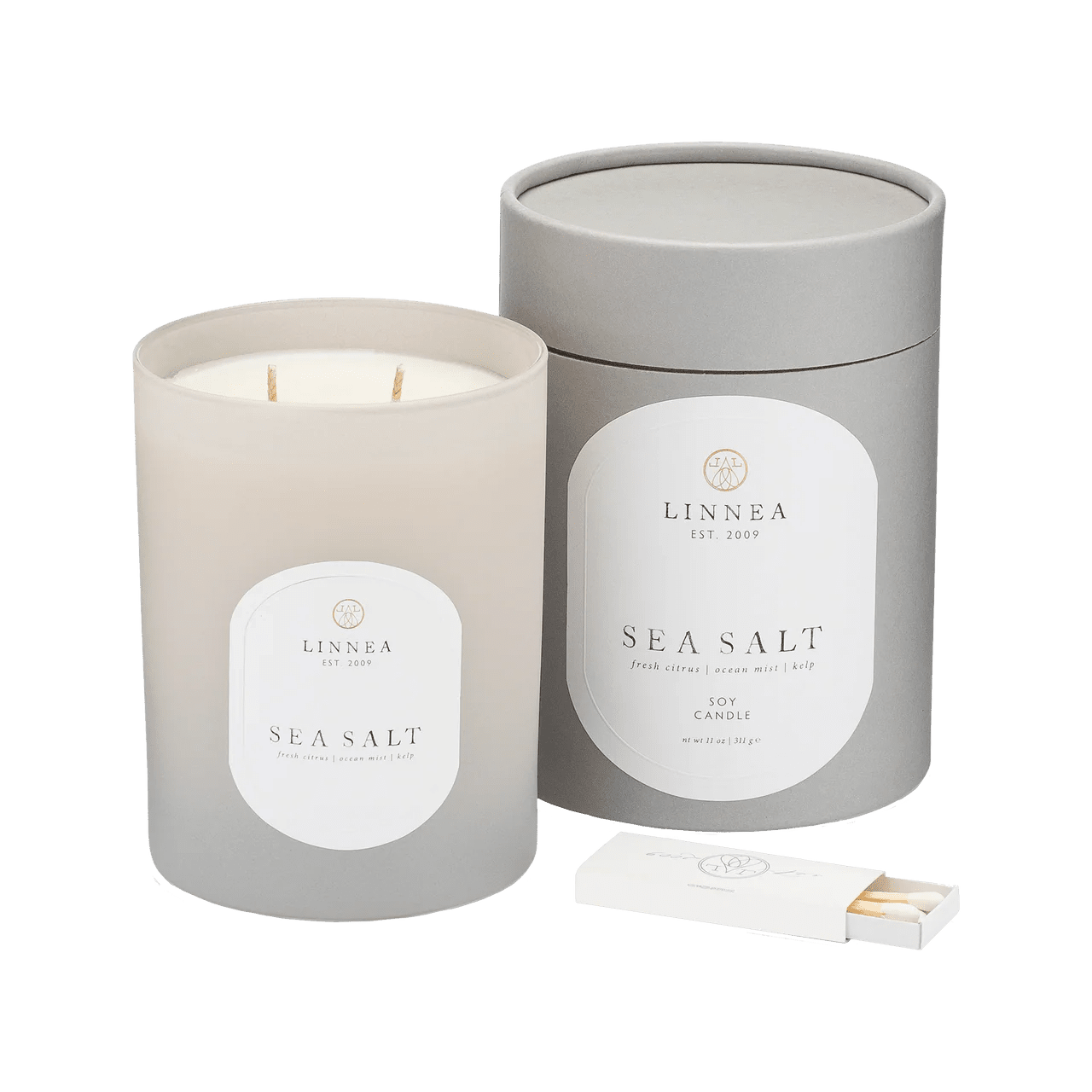Linnea Candle - Sea Salt - LC Design Co. Shoppe