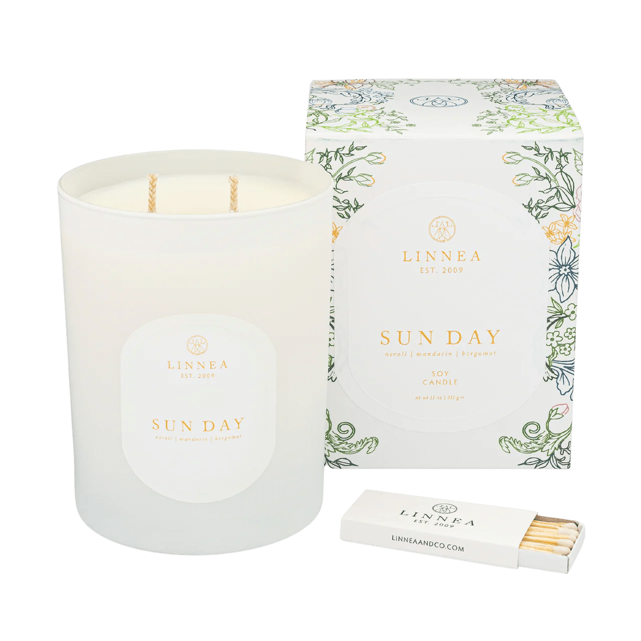Linnea Candle - Sun Day - LC Design Co. Shoppe