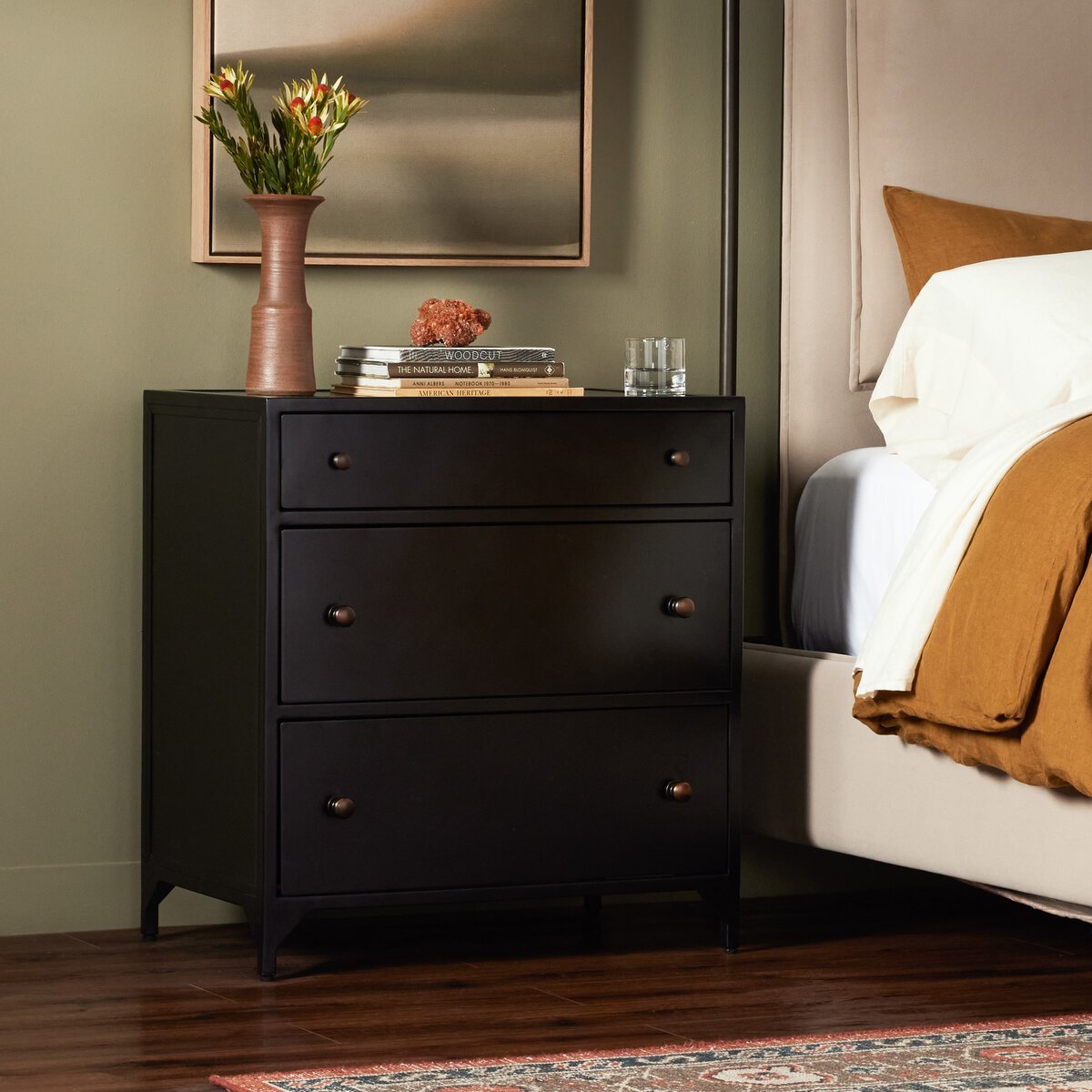 Belmont Large Storage Nightstand - LC Design Co. Shoppe