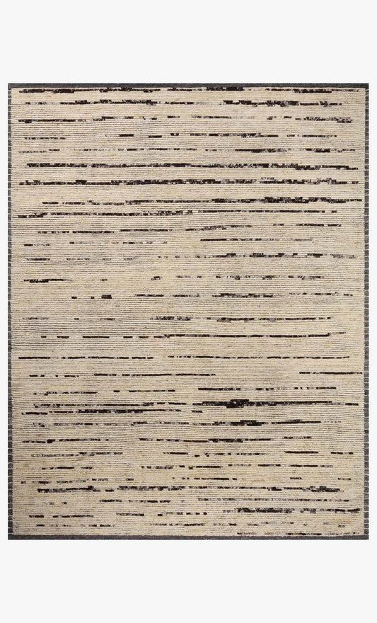 Briyana Natural/Black Rug - LC Design Co. Shoppe