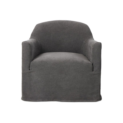 Lowell Slipcover Swivel Chair - LC Design Co. Shoppe