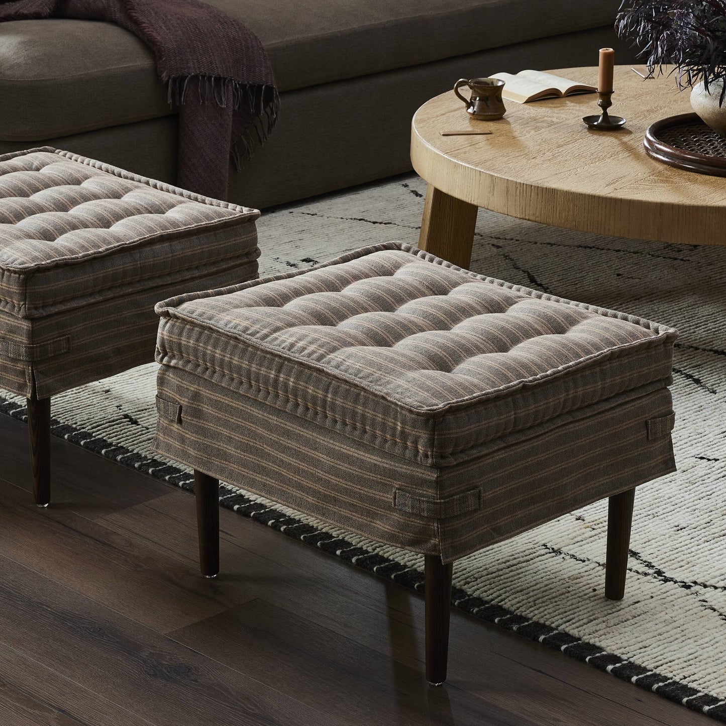 Coles Small Ottoman - LC Design Co. Shoppe
