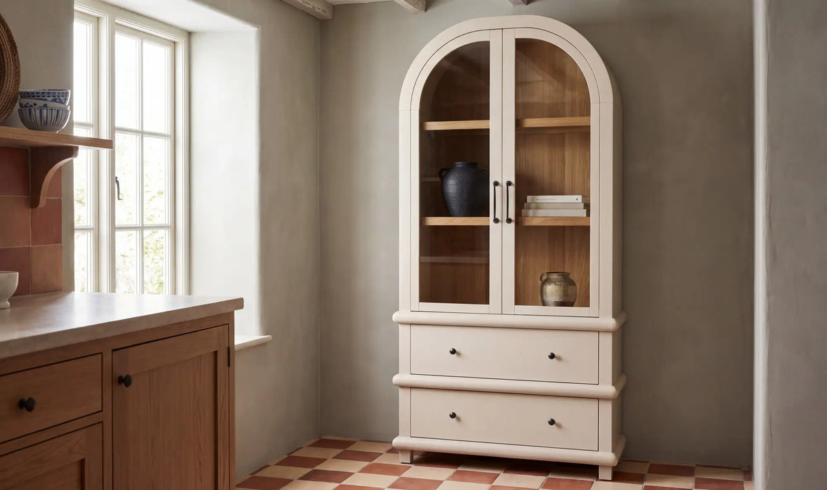 Enid Tall Cabinet Cream