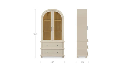 Enid Tall Cabinet Cream