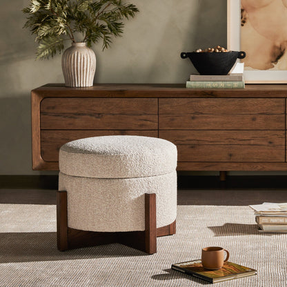 Esbens Storage Ottoman - 25" - LC Design Co. Shoppe