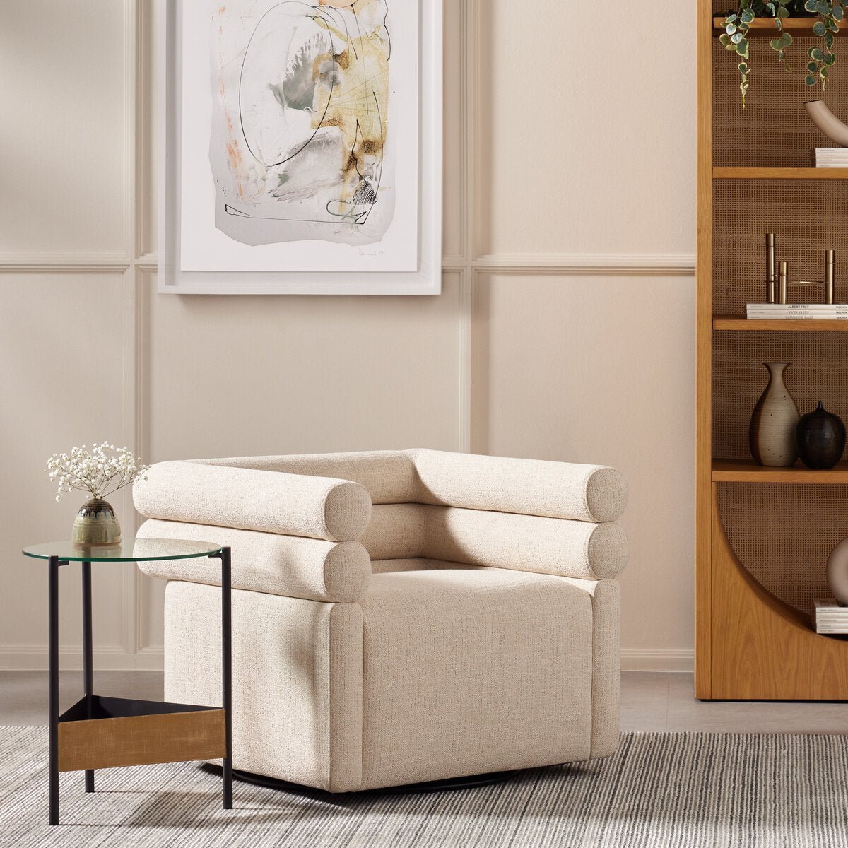 Evie Swivel Chair - LC Design Co. Shoppe