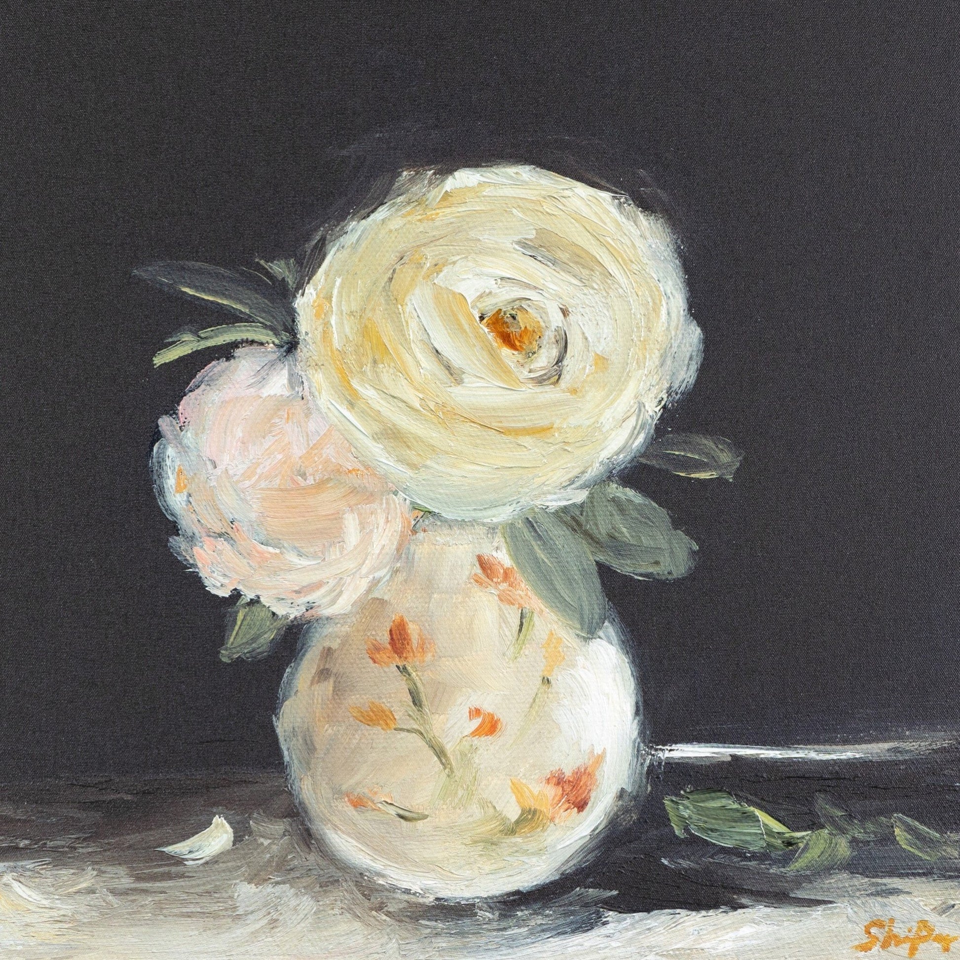 Flowers in Vase - LC Design Co. Shoppe