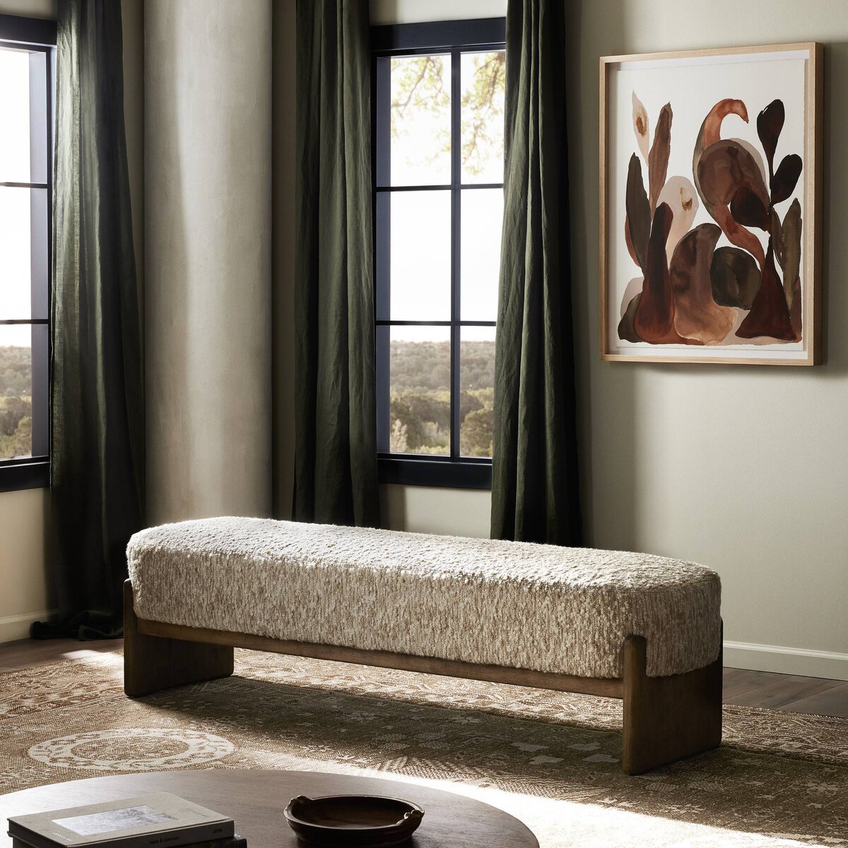 Kirby Large Accent Bench - LC Design Co. Shoppe