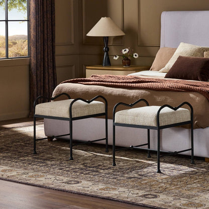 Leona Accent Stool - LC Design Co. Shoppe