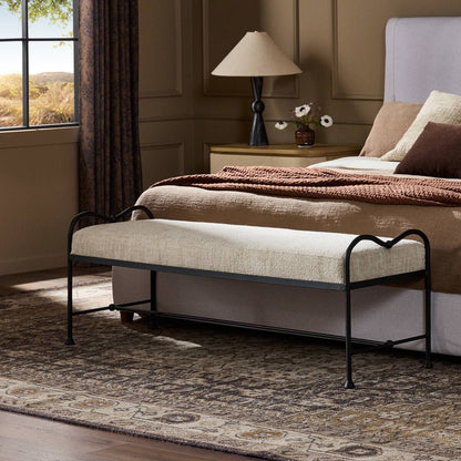 Leona Accent Bench - LC Design Co. Shoppe