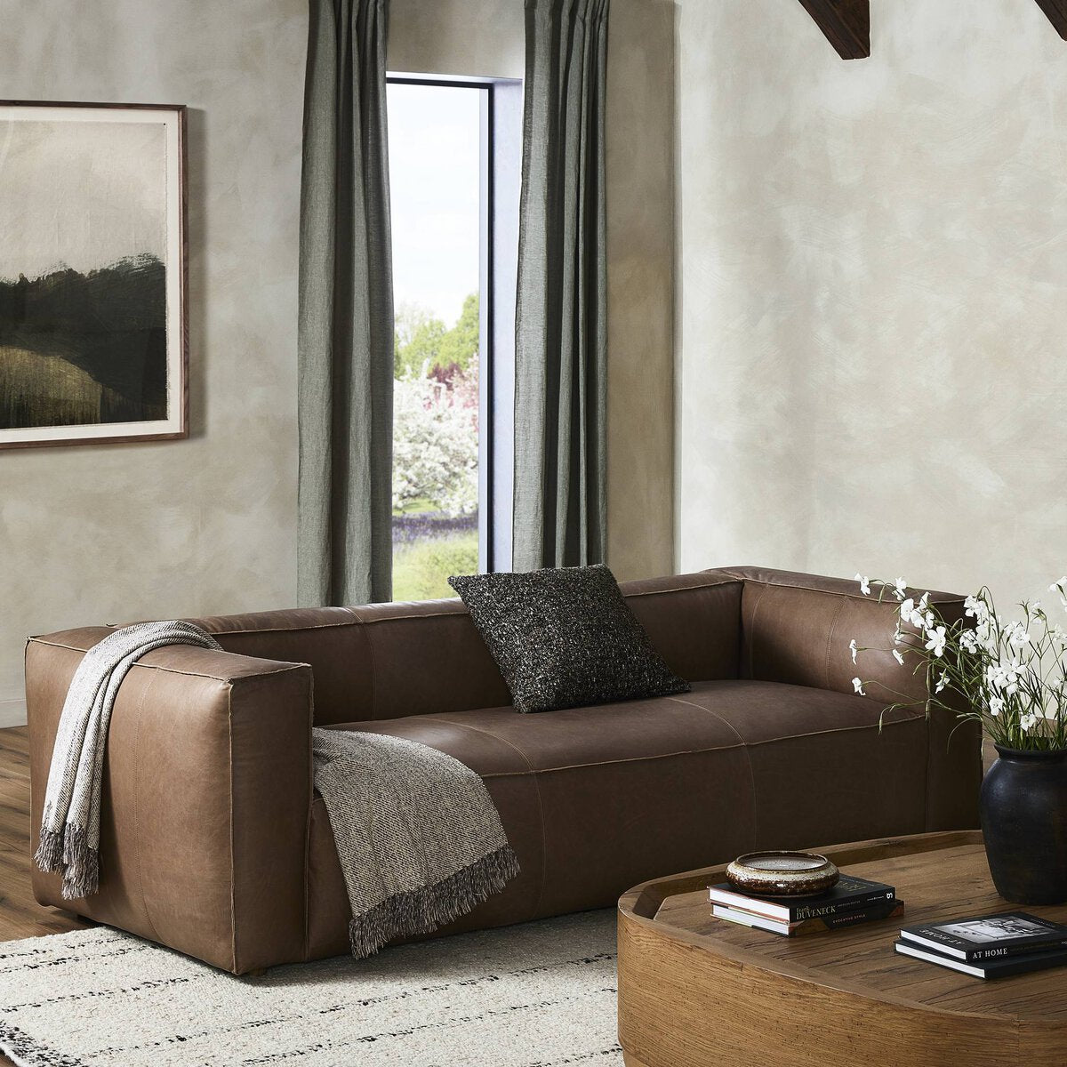 Nolita Reverse Stitch Sofa - LC Design Co. Shoppe