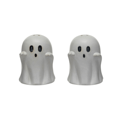 Ghost Shaped Salt & Pepper Shakers - LC Design Co. Shoppe