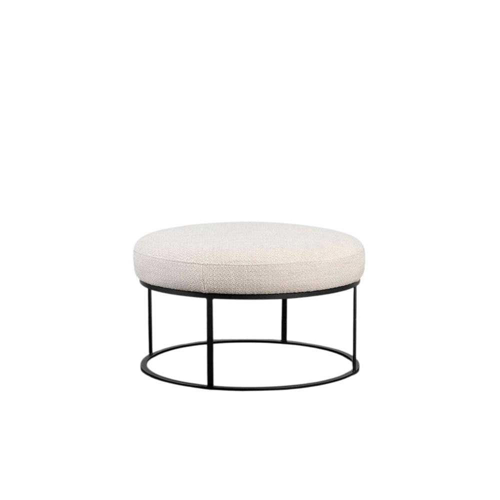 Ella Ottoman - Moto Stucco - LC Design Co. Shoppe