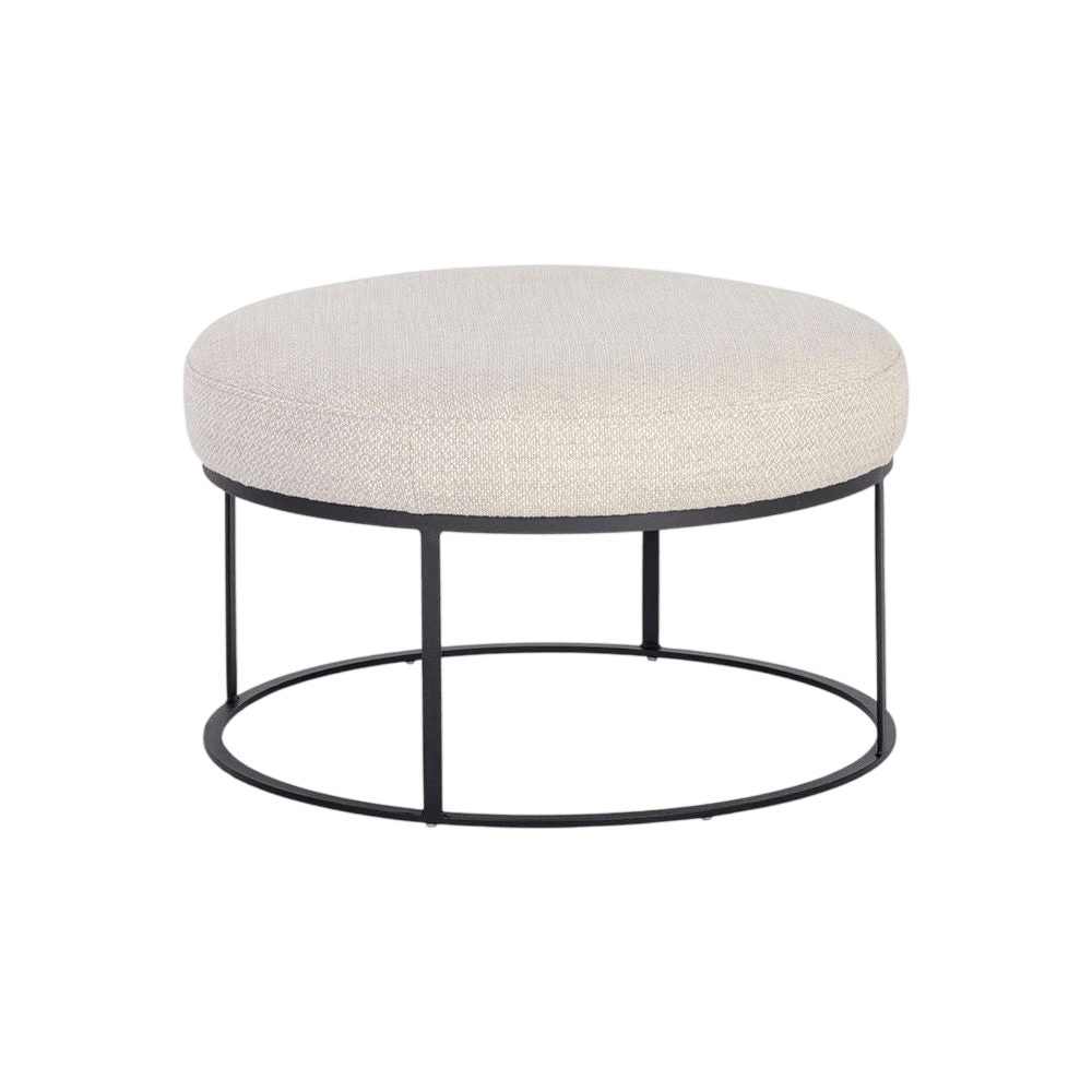 Ella Ottoman - Moto Stucco - LC Design Co. Shoppe