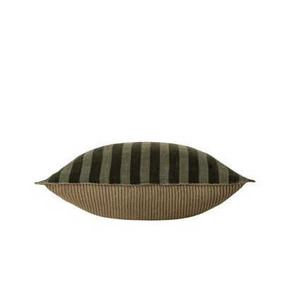Sage Stripe Double Sided Linen Pillow - LC Design Co. Shoppe
