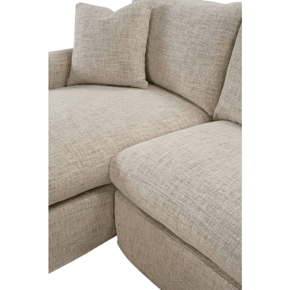 Lilah Slipcovered Sectional - LC Design Co. Shoppe